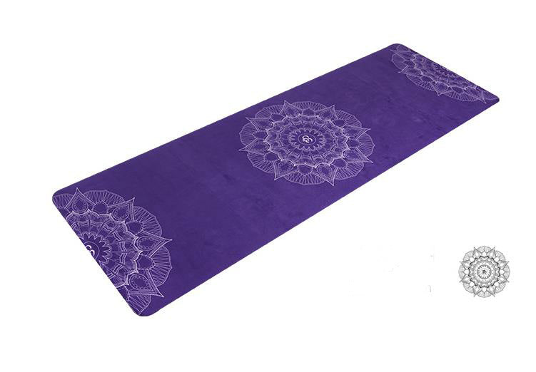 1.5mm Natural Rubber Slip-resistant Yoga Mats Yoga Blanket Folding Fitness Mat High Temperature Travel Printing Mats