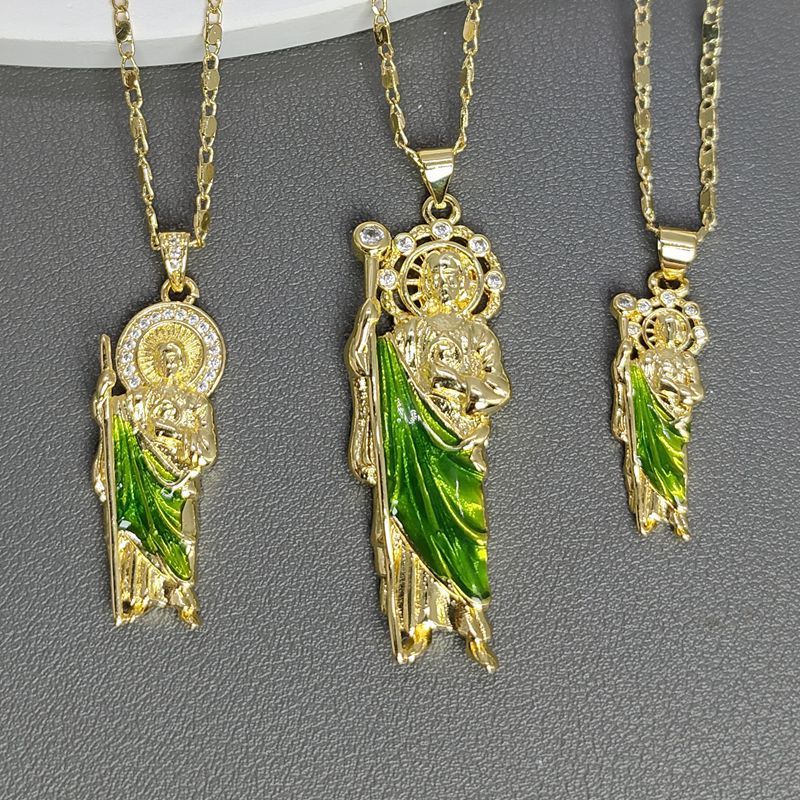 Fashion Religious St Jude Necklace