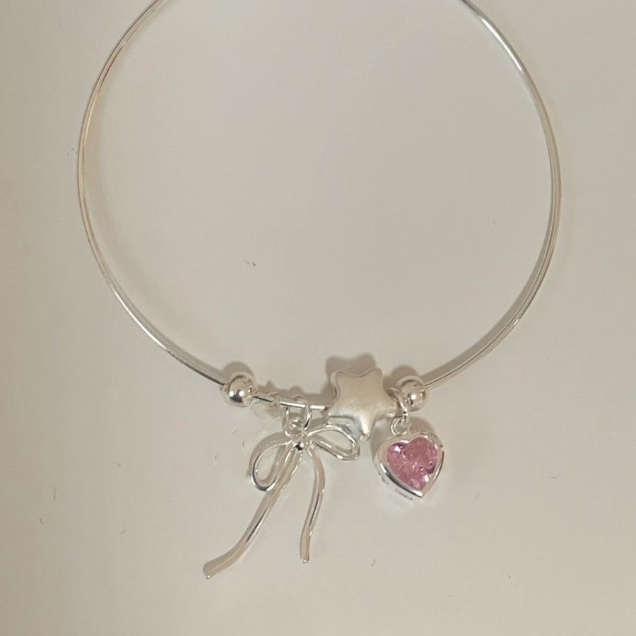 Love Star Butterfly Bracelet Para sa Babae