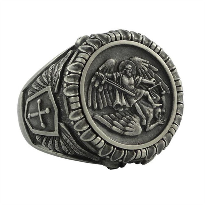 Vintage religious ring