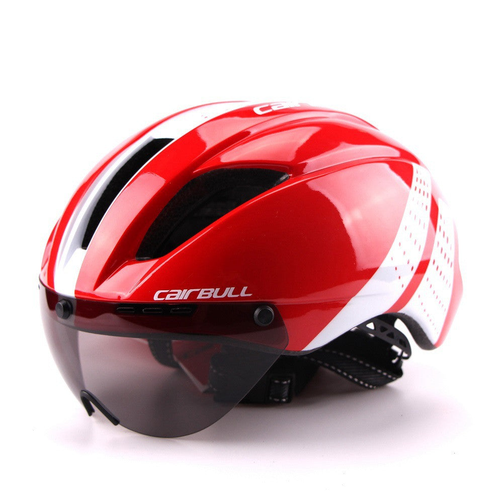 Casco aerodinámico para bicicleta, casco Integral para ciclismo de montaña o de carretera, casco de bicicleta de triatlón para hombre, casco de bicicleta de carrera Airo contrarreloj TT 