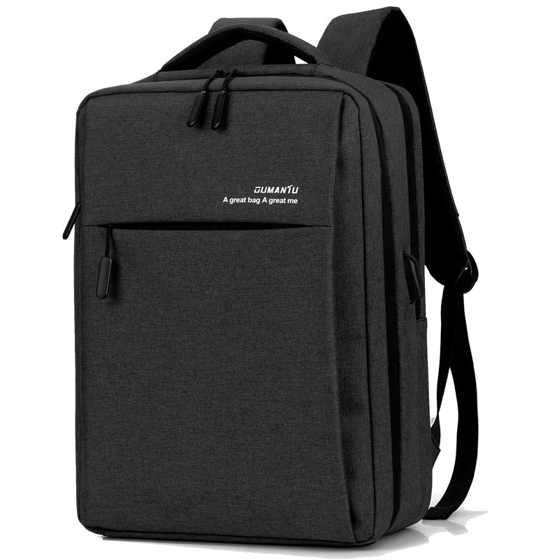 Hindi tinatagusan ng tubig at shockproof na rechargeable backpack laptop bag