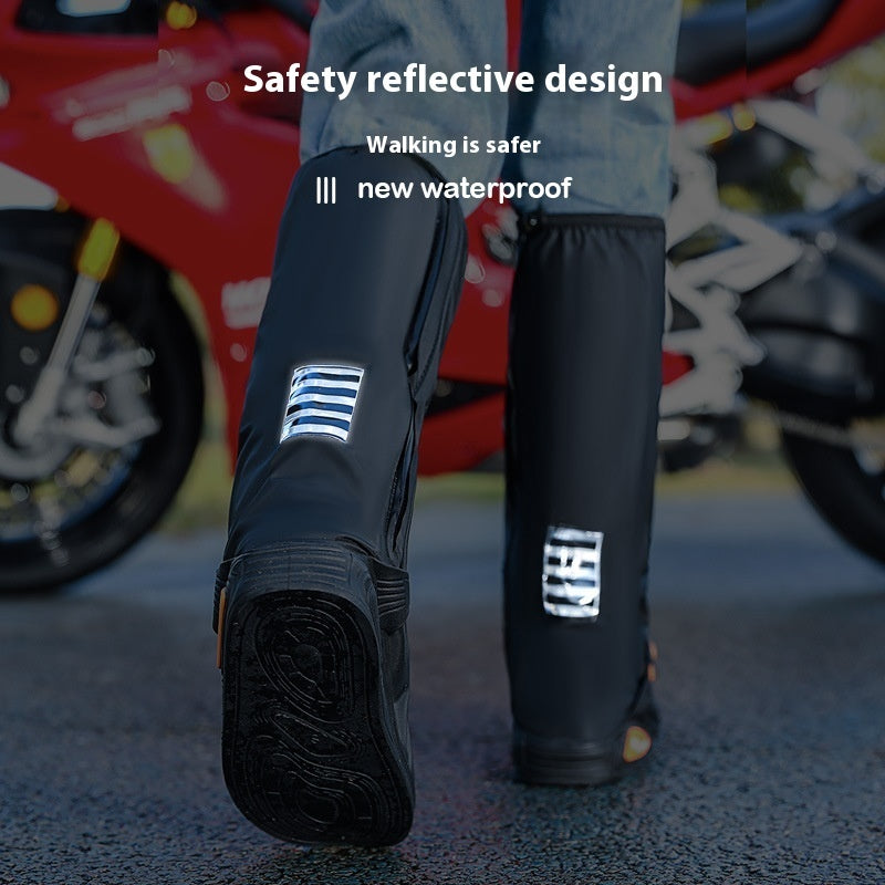 Outer Strap Extra Thick High Top Waterproof Overshoe