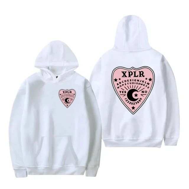 Hoodie Sam And Colby Xplr Ouija Printed Sweatshirt