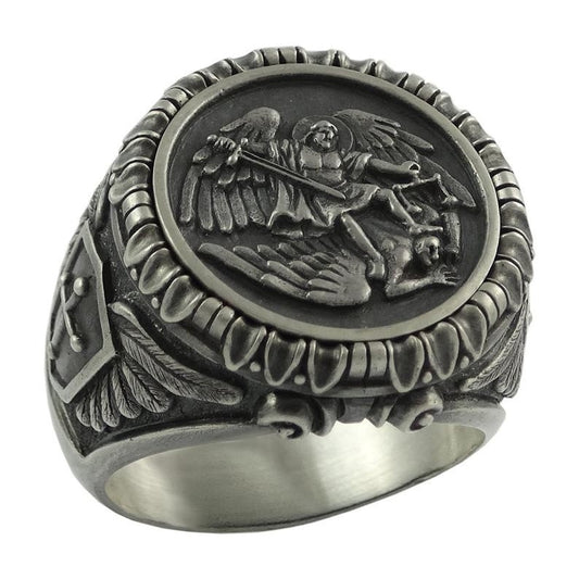 Vintage religious ring