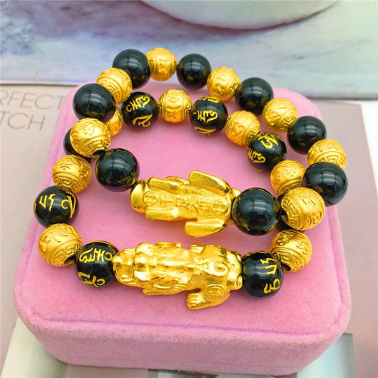 Vietnamese sand gold jewelry gold-plated brave bracelet