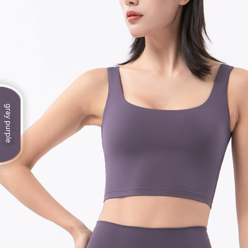 Women's Fashion Casual Deep U Back Yoga Vest Bra