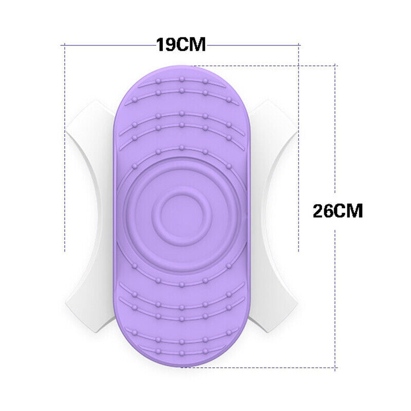 2 uds Twist cintura disco tablero Twister ejercicio aeróbico masaje de pies Fitness Trainer