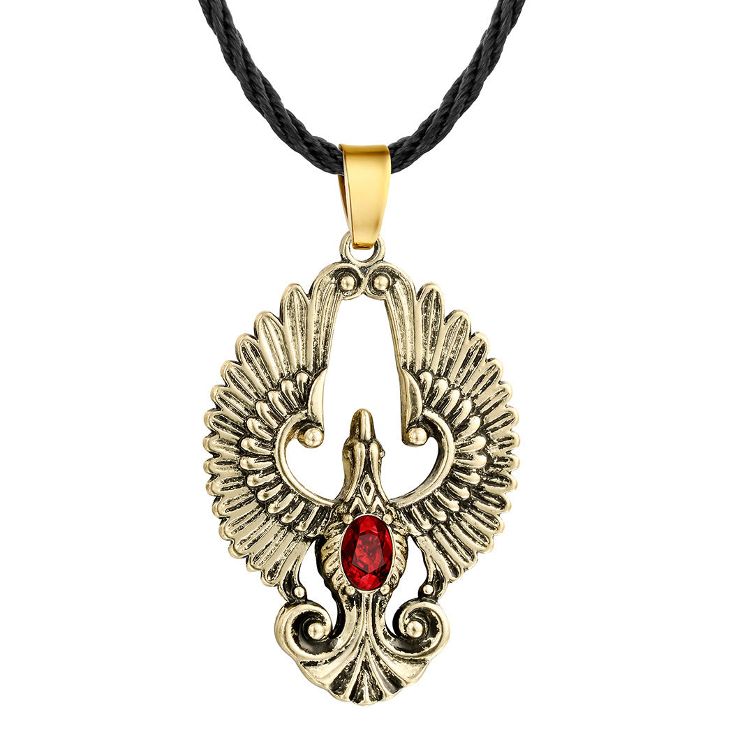 Elegant Beautiful Phoenix Ruby Women's Pendant