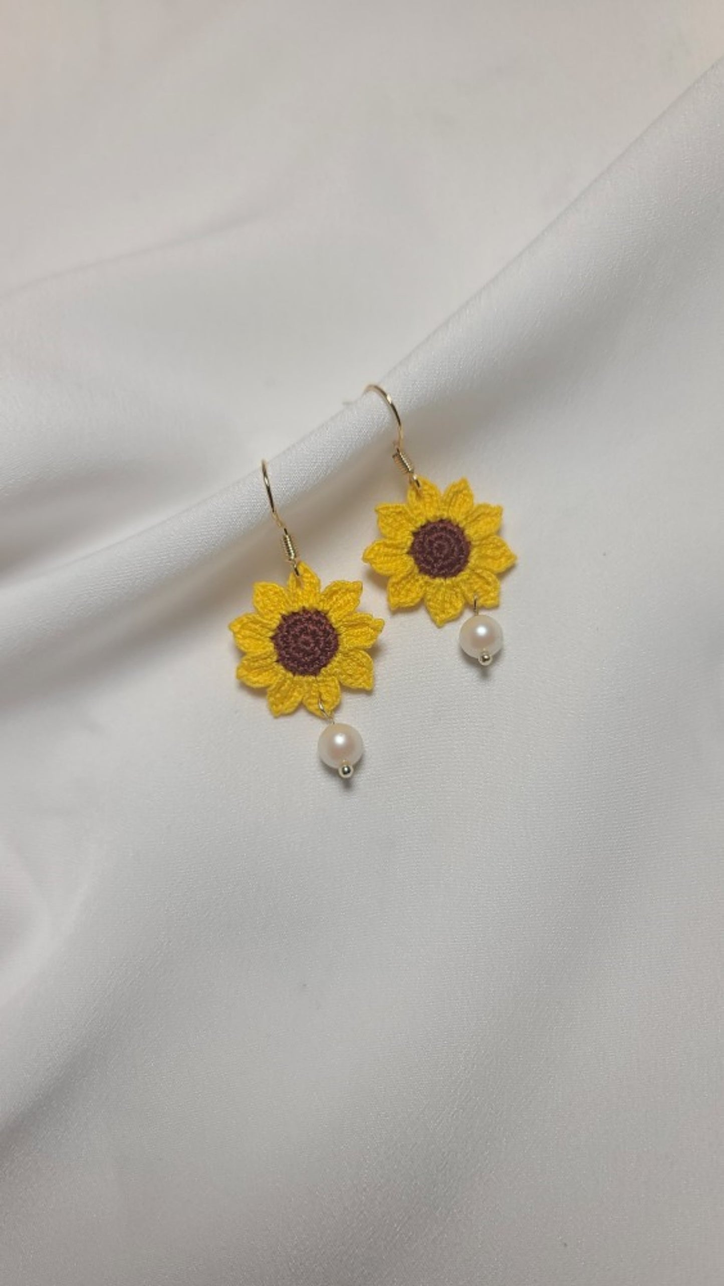 Hand Hook Rose Earrings For Women