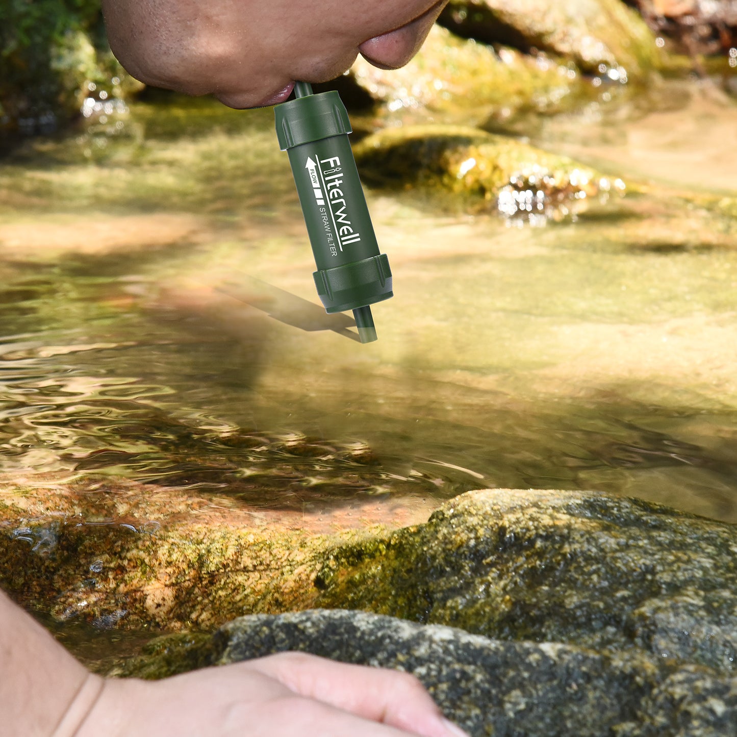 Ang Bagong Camping Outdoor Purification Straw