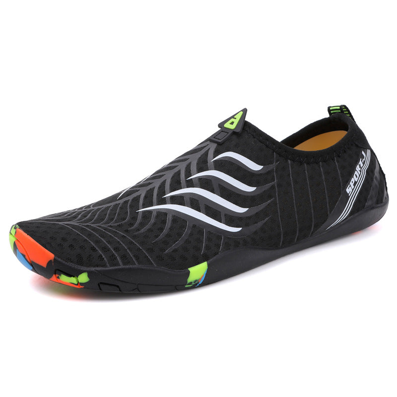 Outdoor Beach Shoes Couple Wading Barefoot Skin-friendly Shoes Snorkeling Non-slip