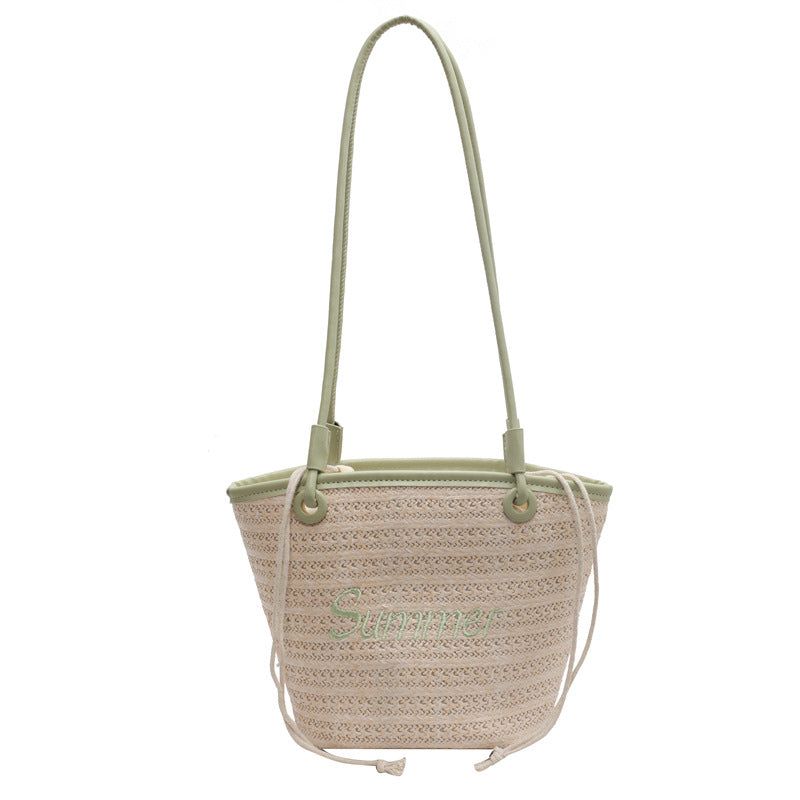 Women's Fashion Woven Shoulder Bag