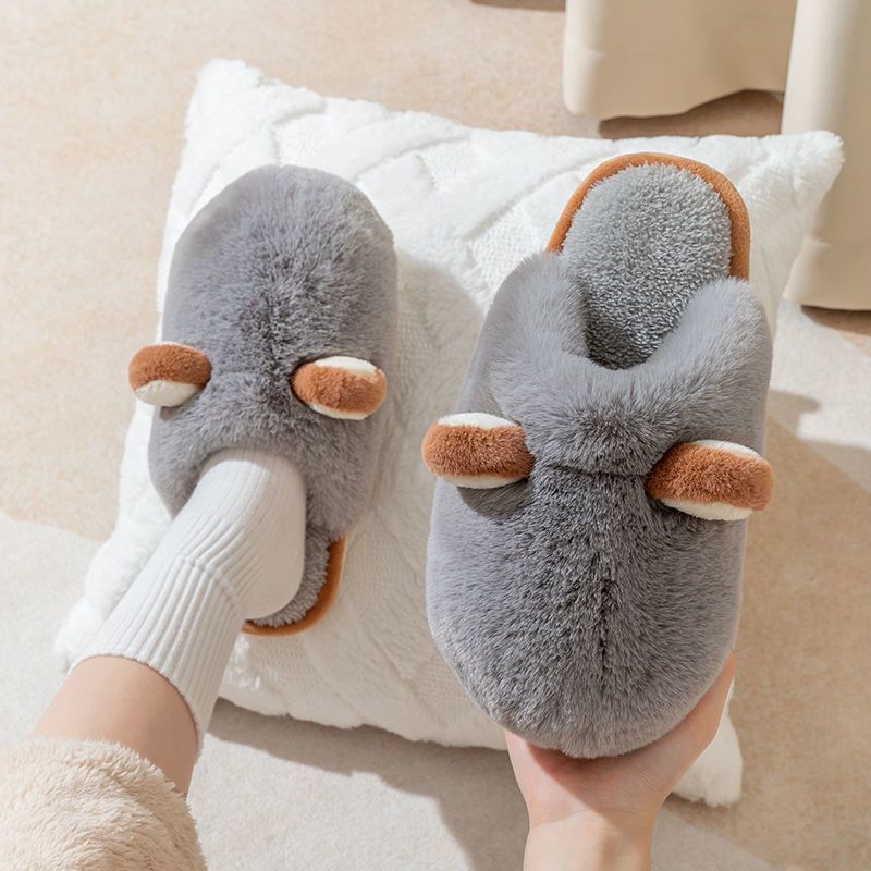 Pantuflas de interior de invierno para mujer