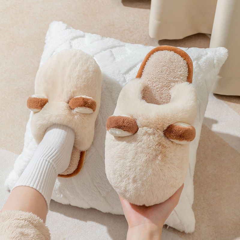 Pantuflas de interior de invierno para mujer