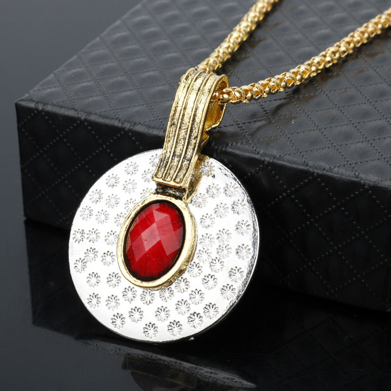 New Ruby Necklace Creative Pendant Jewelry