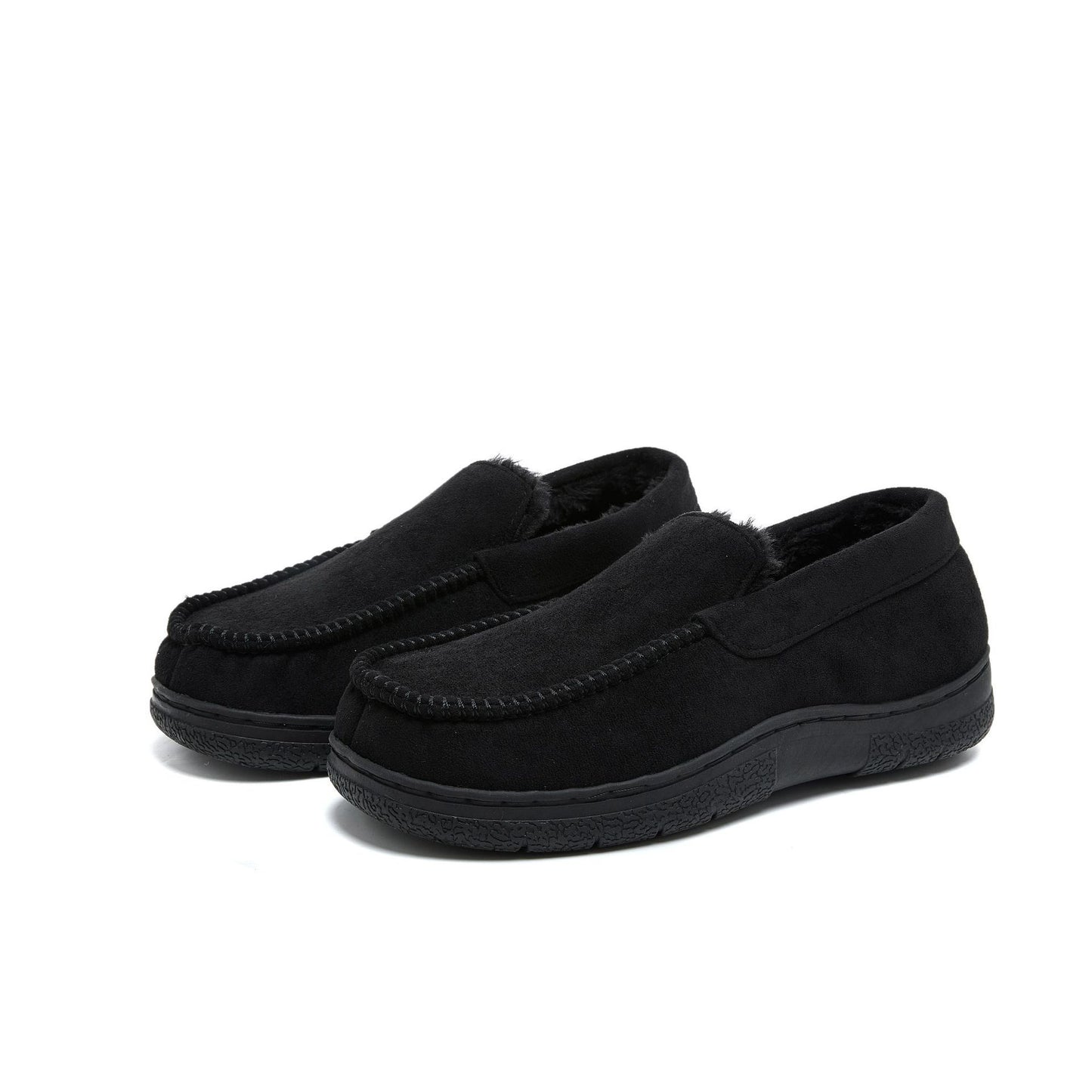 Men's Casual Home Warm Outdoor Fleece-lined Non-slip Slippers