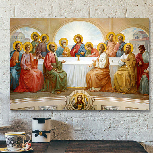 The Last Supper Christian Art Gift Religious Oil Painting