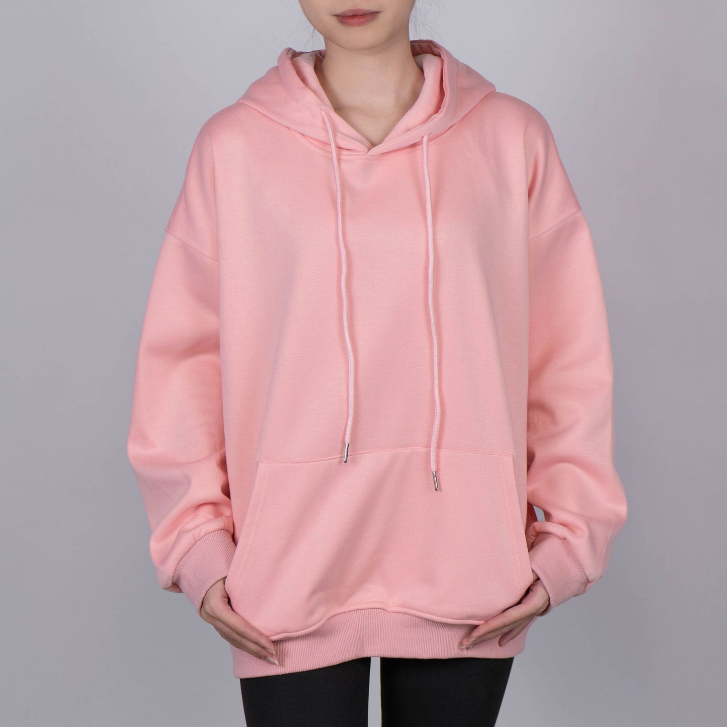 Autumn And Winter Fleece Sweater Hooded Men And Women Sports Pullover