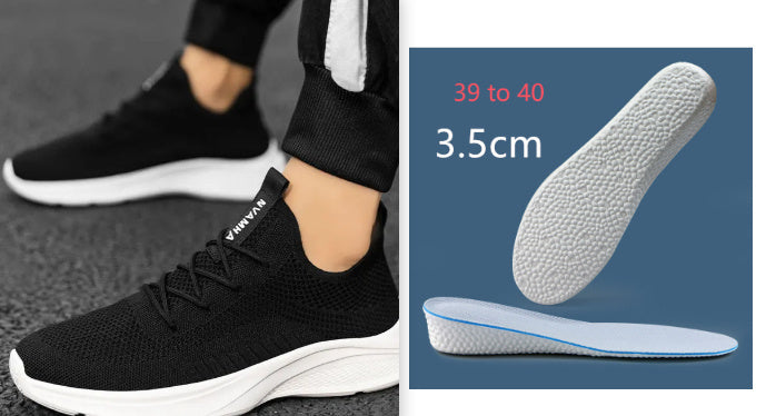 Breathable White Mesh Men's Casual Sneaker