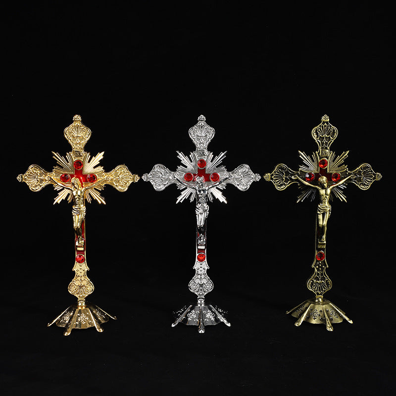 Cross Blessed Religious Jewelry Ornaments Multi Color