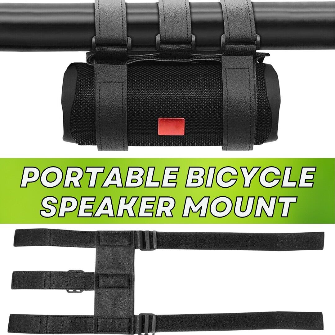 Soporte de Altavoz Bluetooth portátil para bicicleta, accesorios de correa para bicicleta y carrito de Golf