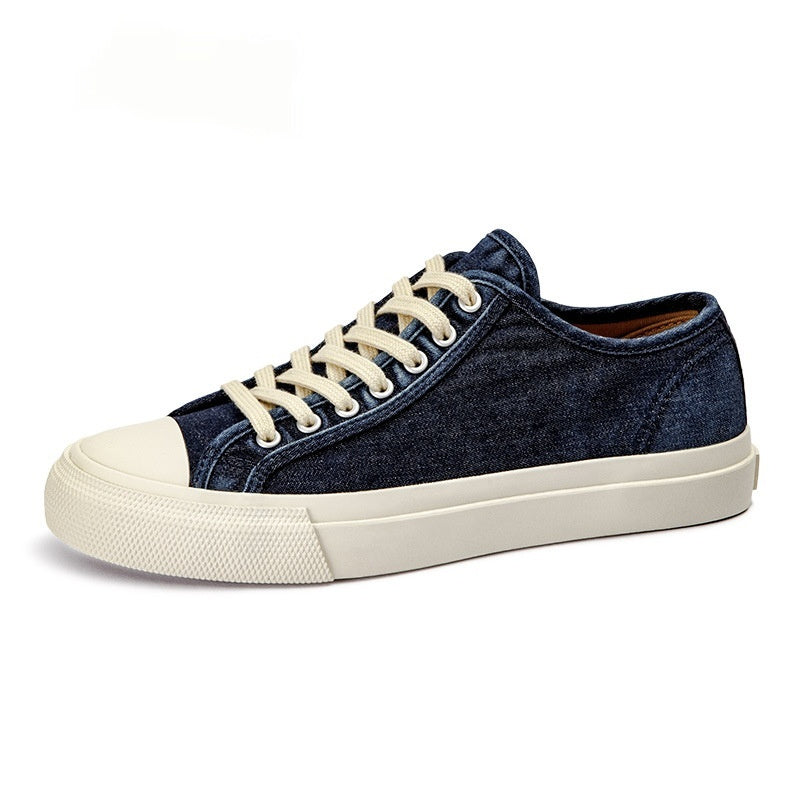 Washed Canvas Shoes Trendy Casual Retro Training Shoes Minority All-match