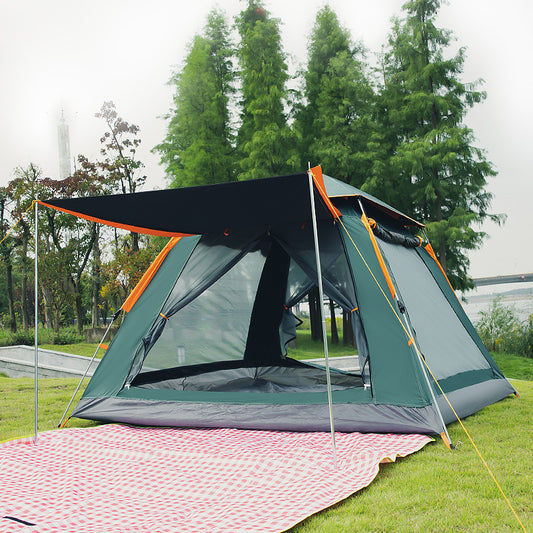 Ganap na Awtomatikong Bilis sa Beach Camping Tent Rain Proof Multi Person Camping