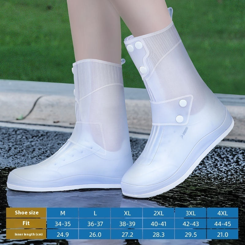 Shoe Cover Waterproof Non-slip Thickening Wear-resistant Sole Silicone Shoe Cover