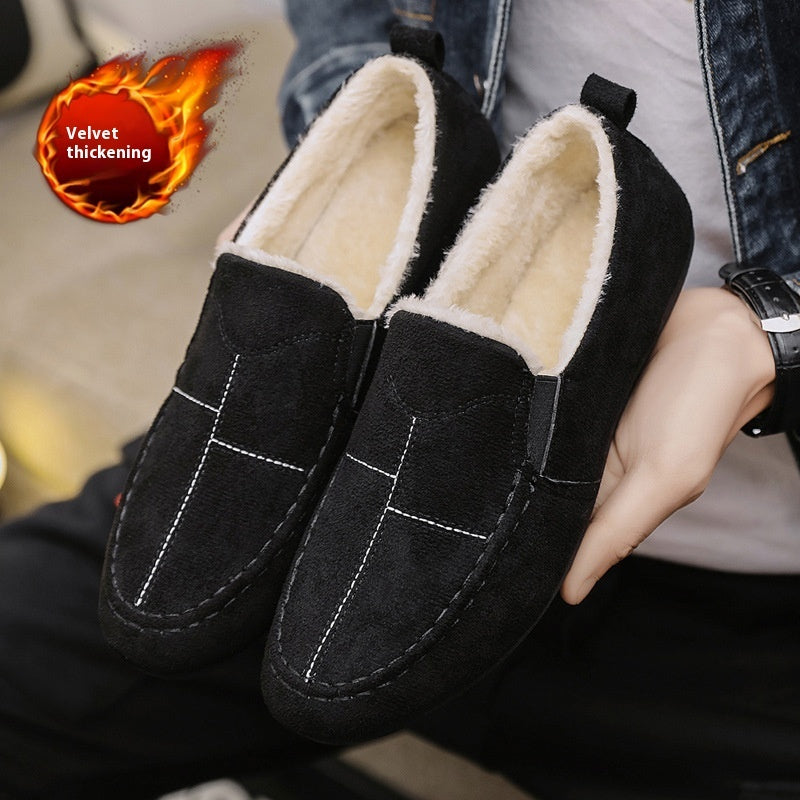 All-matching Fleece-lined Warm Men's Casual Shoes