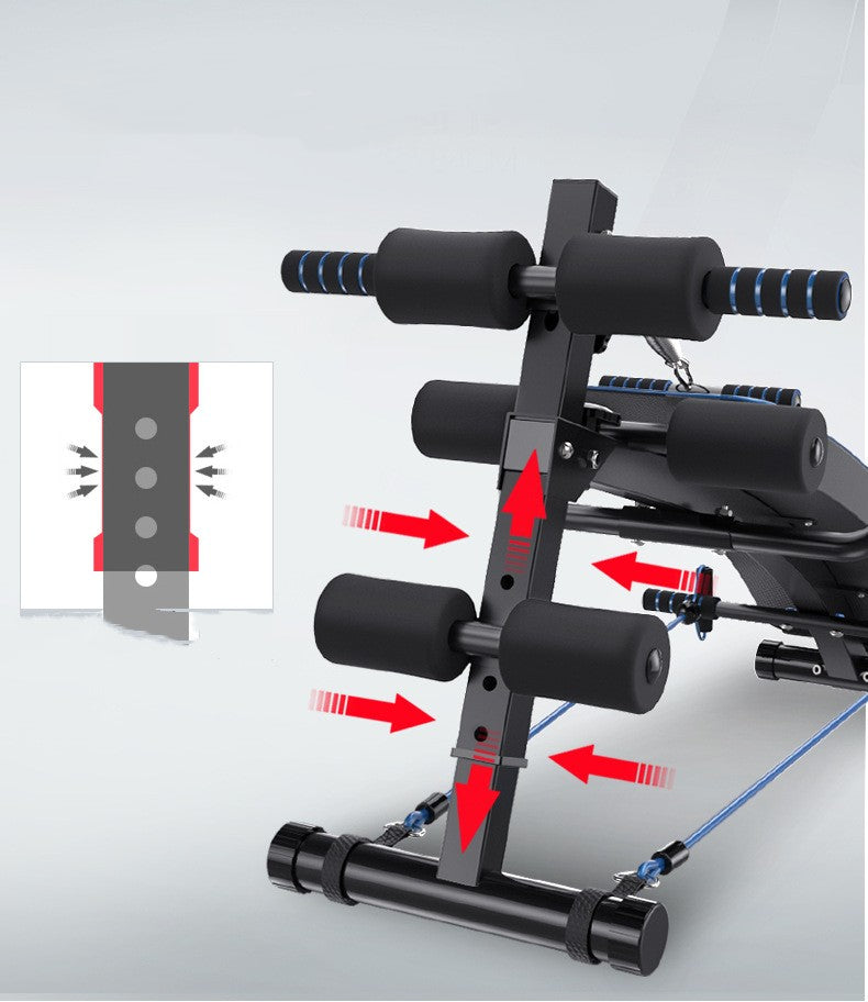 Tablero supino Equipo de ejercicios para abdominales en interiores