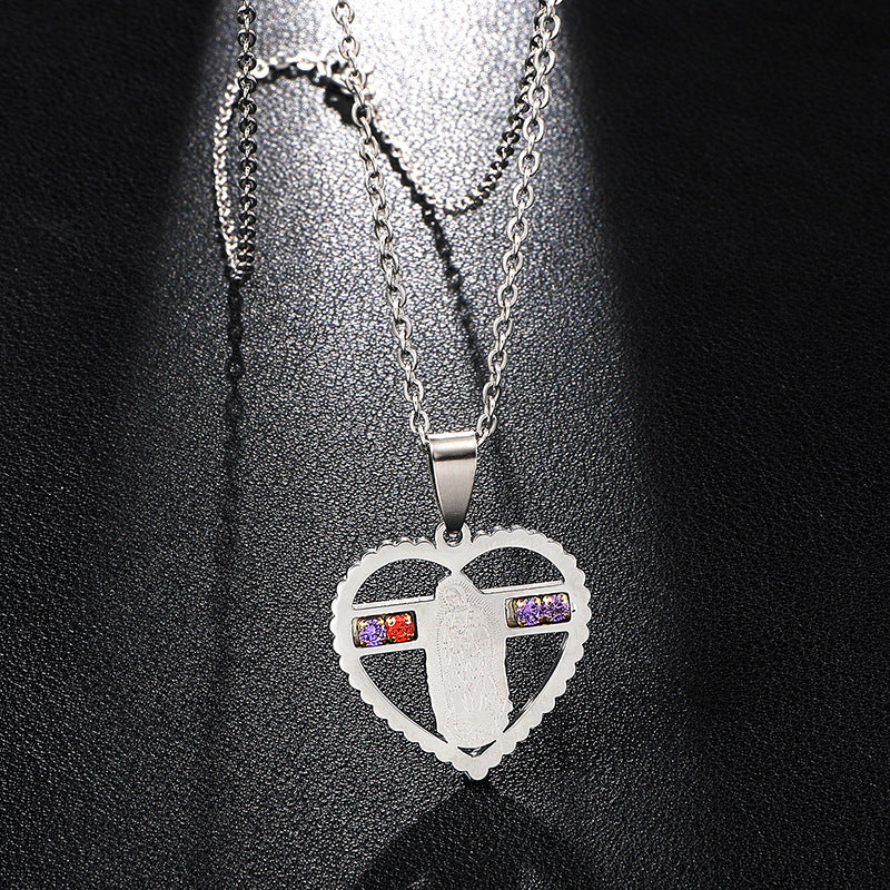 Our Lady Of Guadalupe Necklace Religious Jewelry