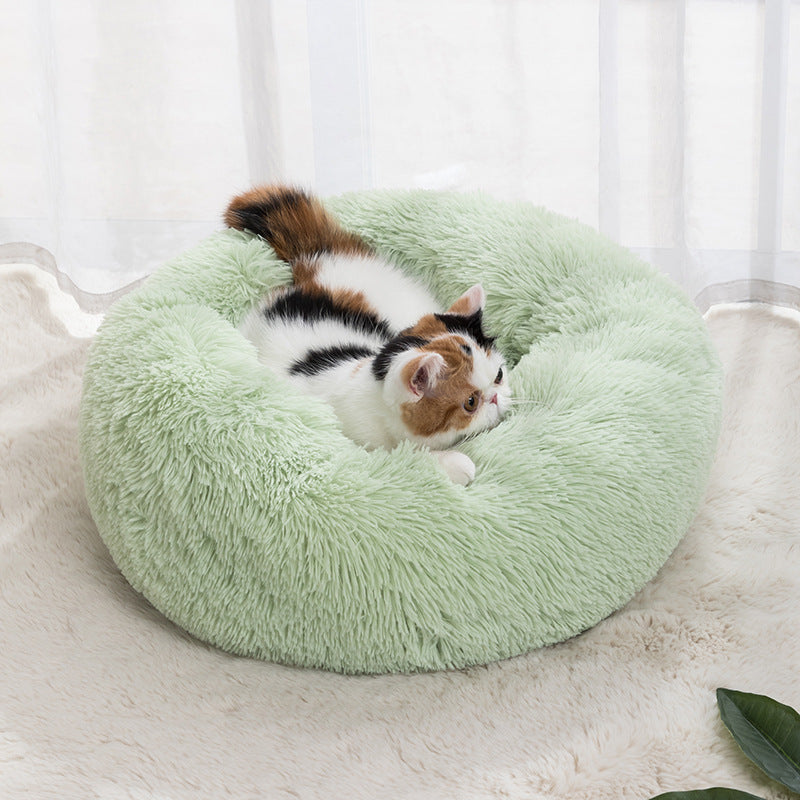 Cama cálida para mascotas de invierno Suministros para mascotas Cama para mascotas para gatos