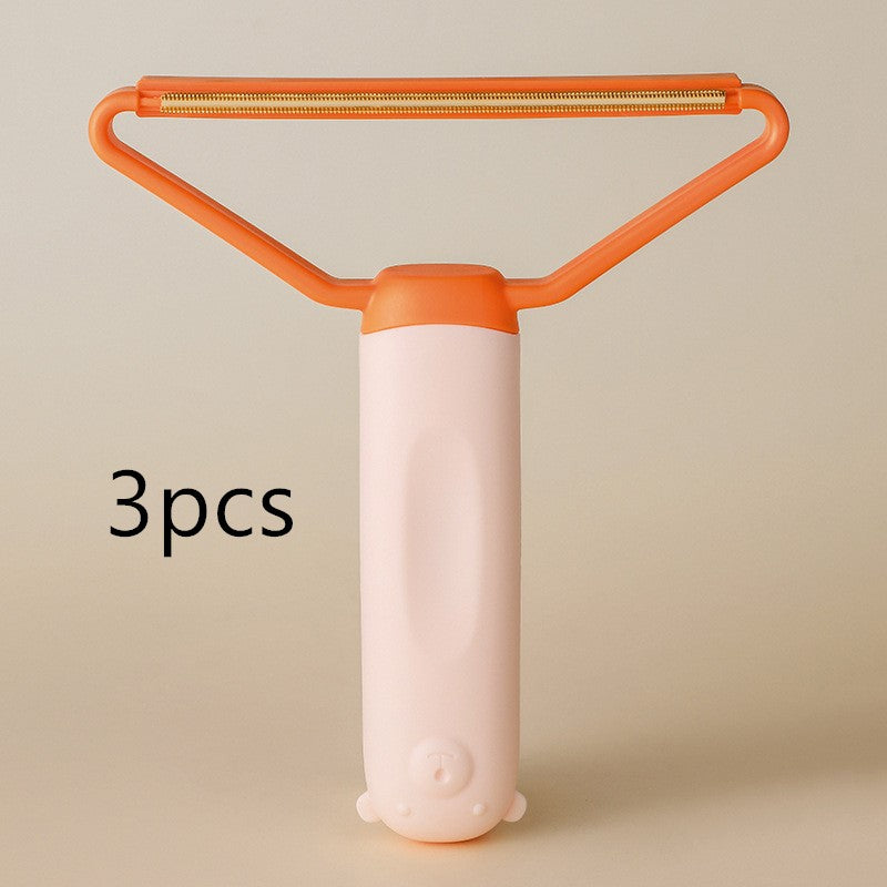 Pet Cat Dog Hair Remover Dematting Comb Double-sided Sofa Clothes Shaver Lint Roller Para sa Paglilinis ng Mga Alagang Hayop Comb Brush Pagtanggal ng Mitts Brush