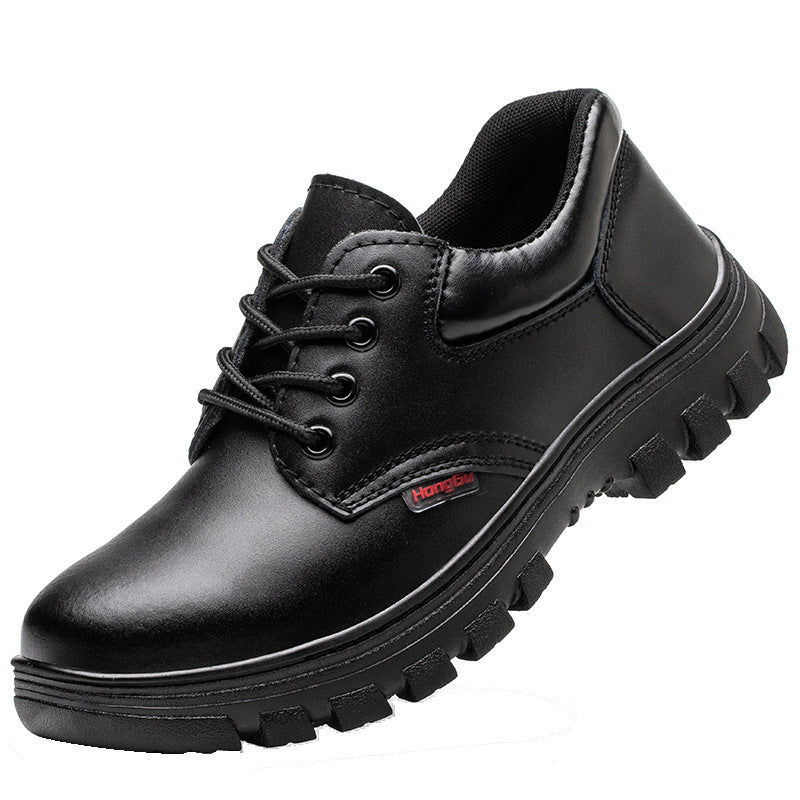 Men's Non-slip Wear-resistant Cowhide Protective Footwear