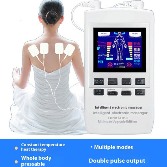 Multifunctional Heating Physiotherapy Instrument Household Portable Meridian Massage Equipment Health Care Function