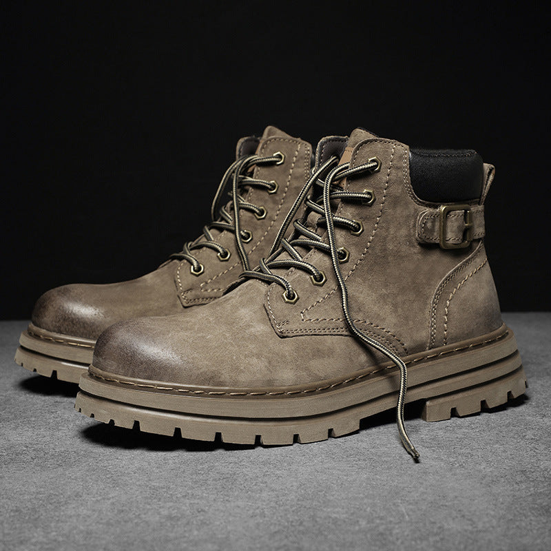 Martin Boots Men's Autumn And Winter Retro British Style