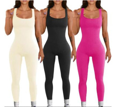 Women's Suspender Tank Top Tights