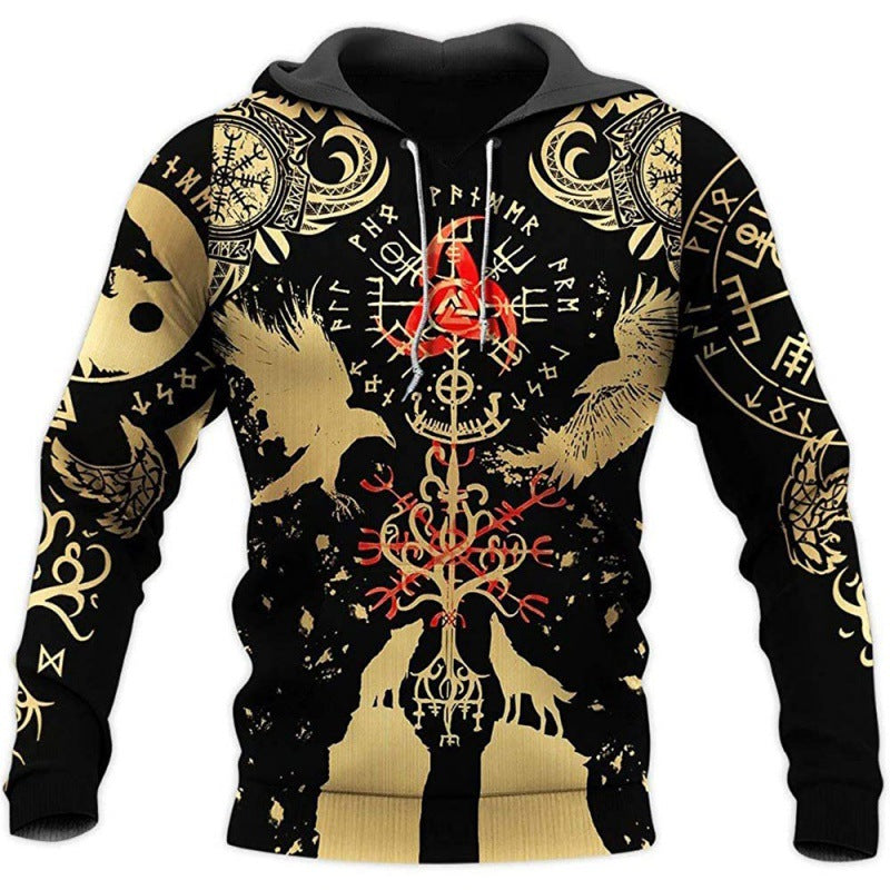 Viking Tattoo Anime Game Sweater