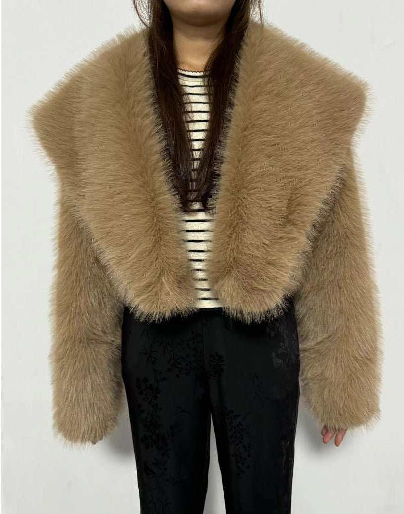 Fur Coat Women's Long Sleeve