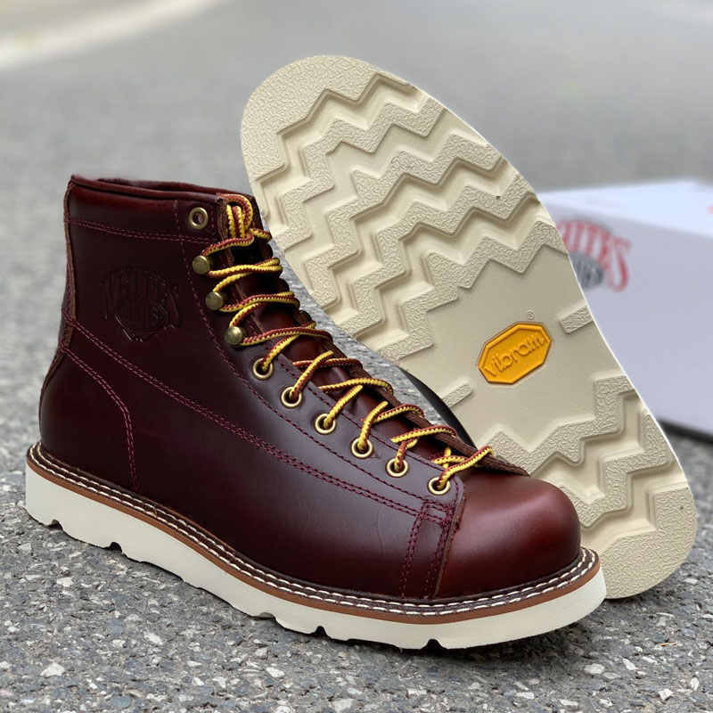 American Retro Short Face Worker Boots