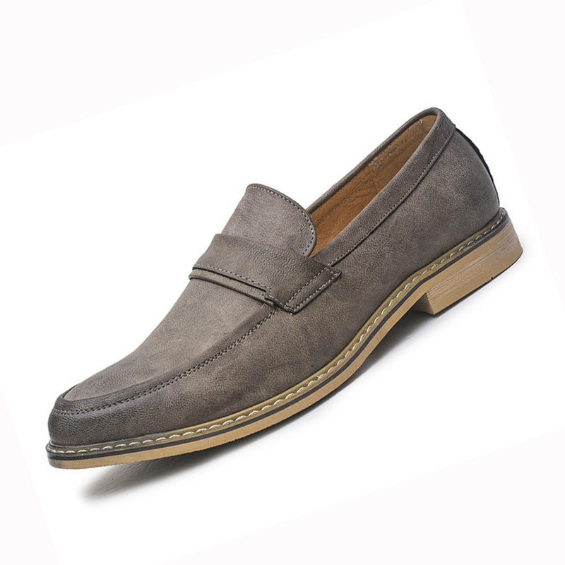 Men's Slip-on Formal Wear Gentleman Leather Shoes Business