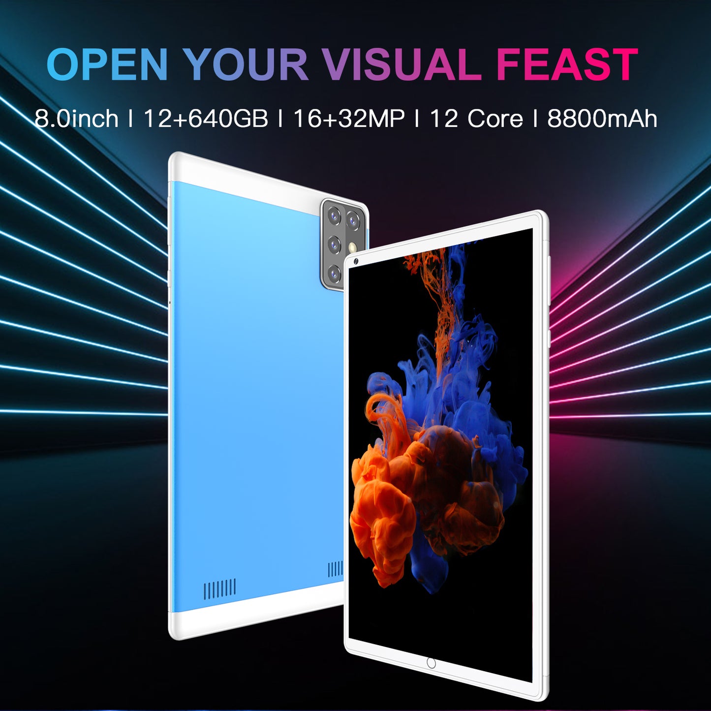 New Dual Camera 8 Inch Octa Core Tablet PC