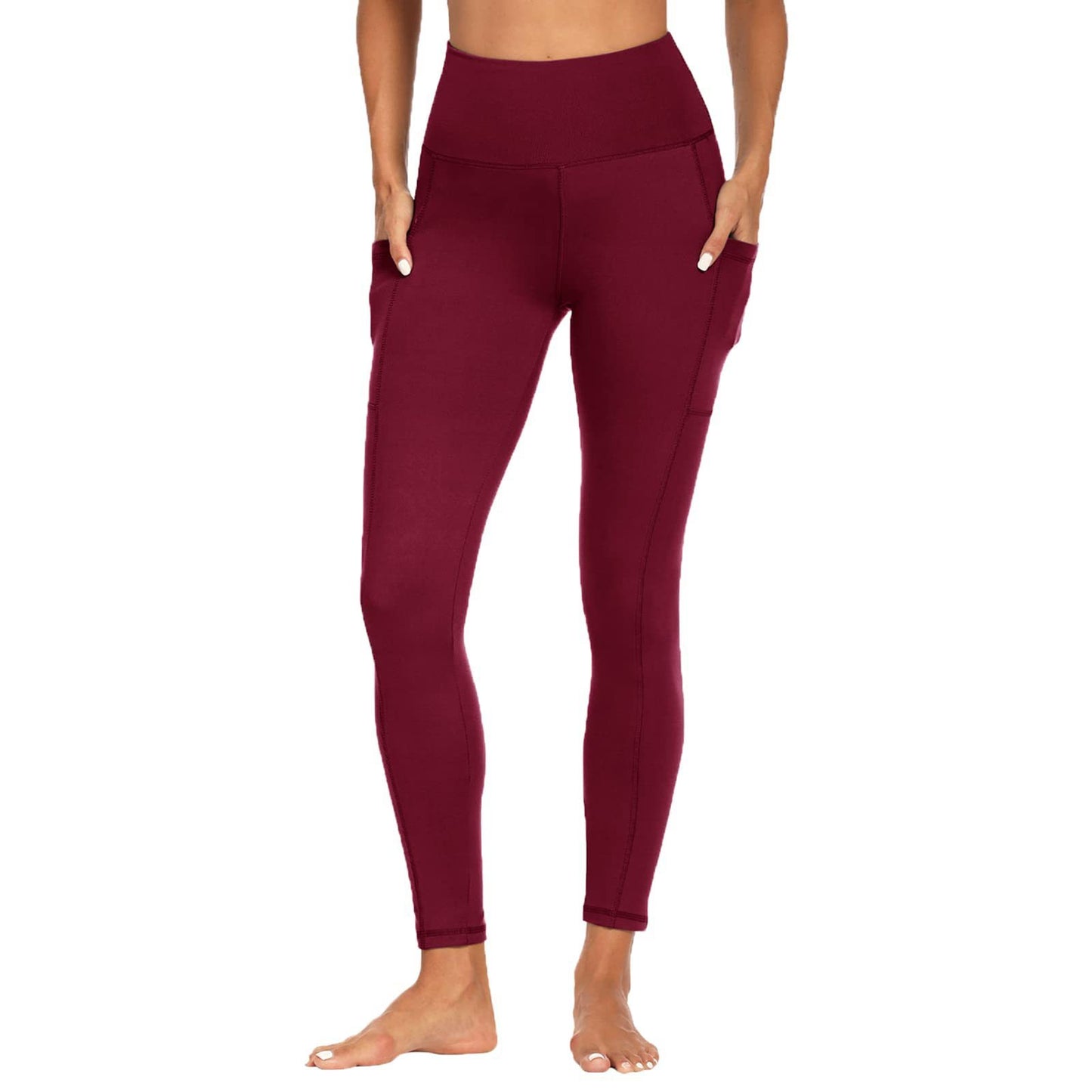 High Waist Belly Contracting Yoga Pants Soft Sports Abdominal Pants