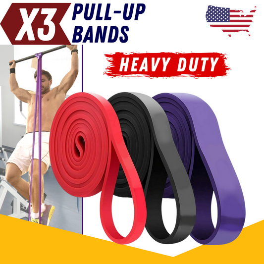 Pull Up Bands Heavy Duty Resistance Band Para sa Gym Exercise Fitness Workout Set US