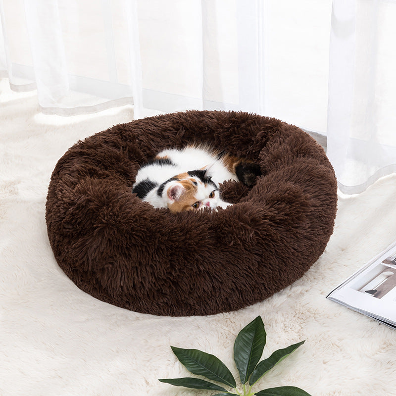 Cama cálida para mascotas de invierno Suministros para mascotas Cama para mascotas para gatos