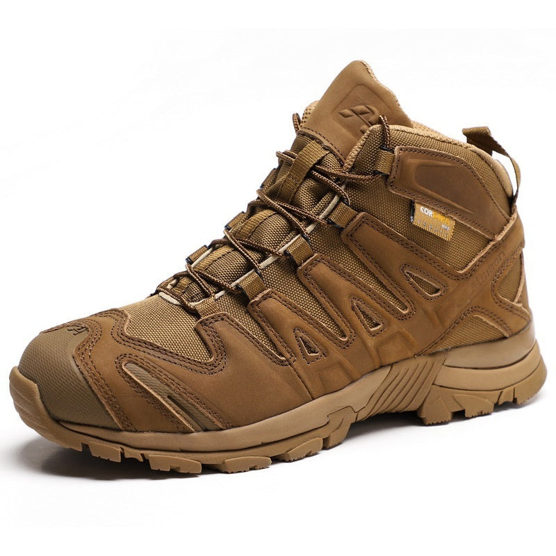 Tactical Military Boots Combat Boots Men's Mid-top Desert Boots