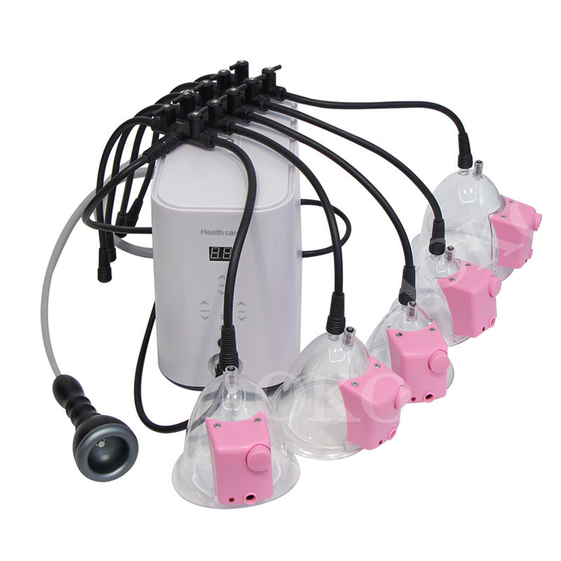 Fever Breast Vacuum Machine Health Commercial Scraping Cupping Chest Massage Instrument