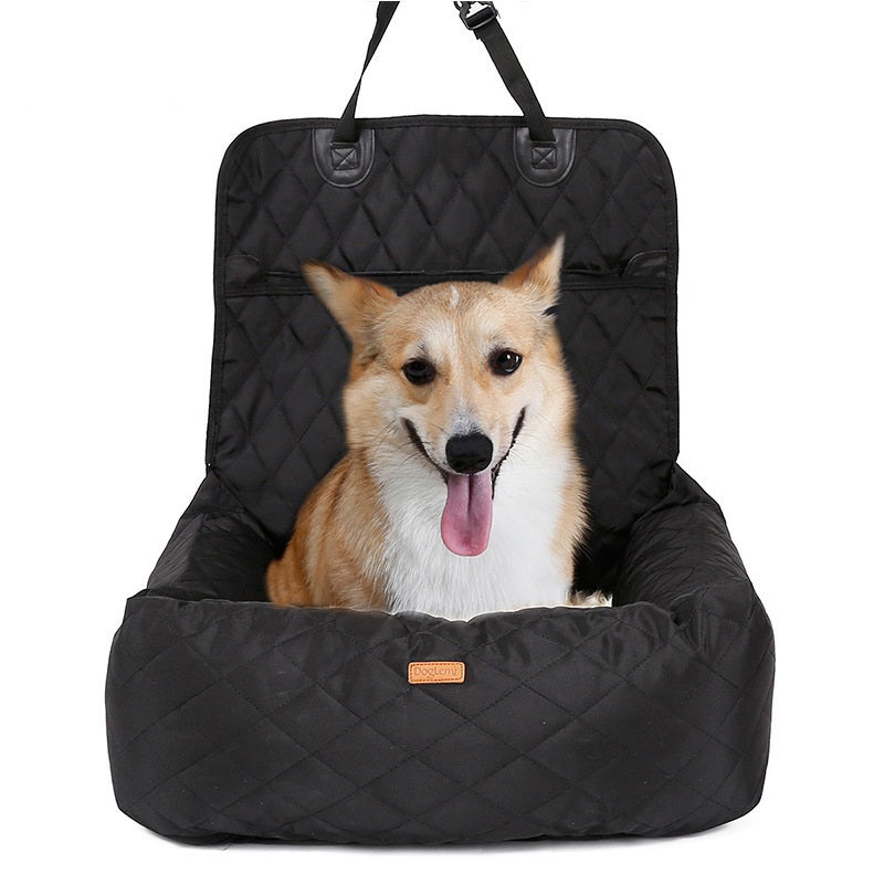 2 In 1 Pet Dog Carrier Folding Car Seat Pad Makapal na Multi-purpose Pet Bed Dog Car Mattress Mga Supply para sa Alagang Hayop