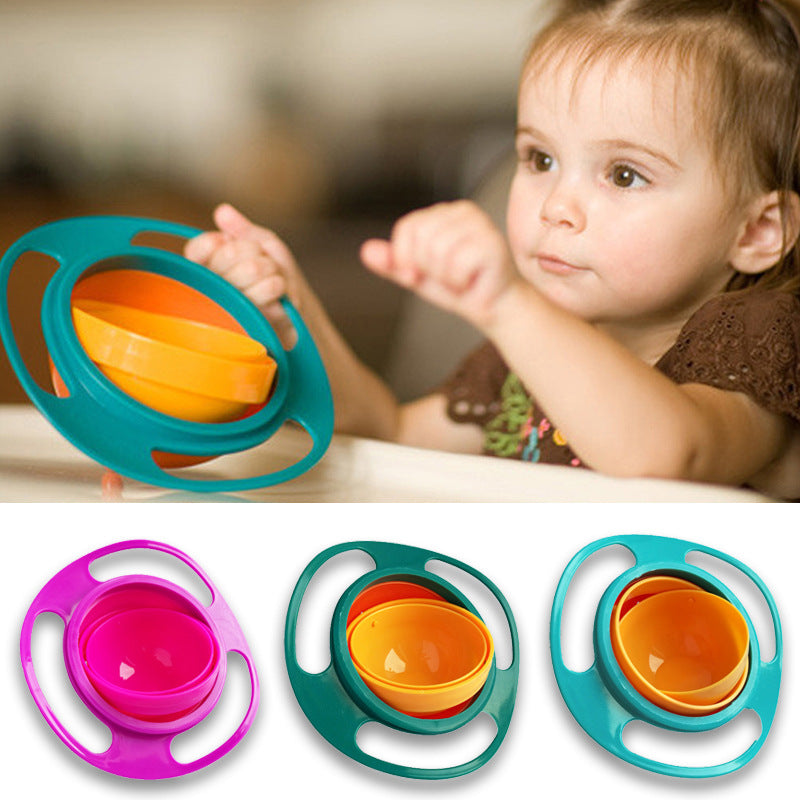 360 I-rotate ang Universal Spill-proof Bowl Dish